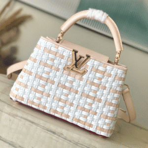 Louis Vuitton Heavenly Capucines Medium Handbag - White 90236 | Sandra Bags