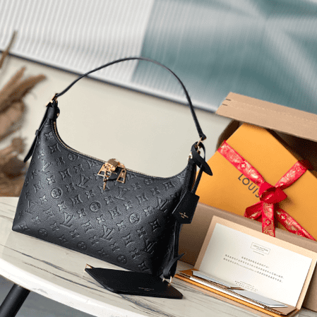 Louis Vuitton Sac Sport Monogram Empreinte Leather Handbag - Black 73506 | Sandra Bags