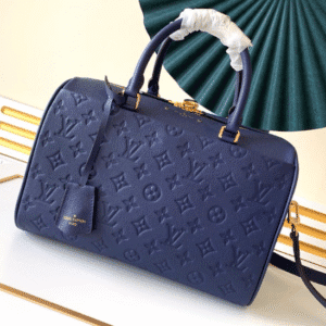 Louis Vuitton Speedy 30 Travel Handbag – Blue 52909 | Sandra Bags