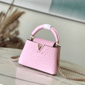 Louis Vuitton Noble Crocodile  Pink Super Small Handbag 53427 | Sandra Bags