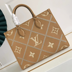 Louis Vuitton  Onthego Medium Handbag- Cream 82714 | Sandra Bags
