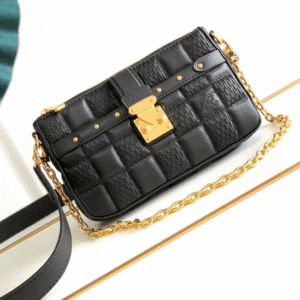Louis Vuitton Pochette Troca Handbag - Black 69715 | Sandra Bags