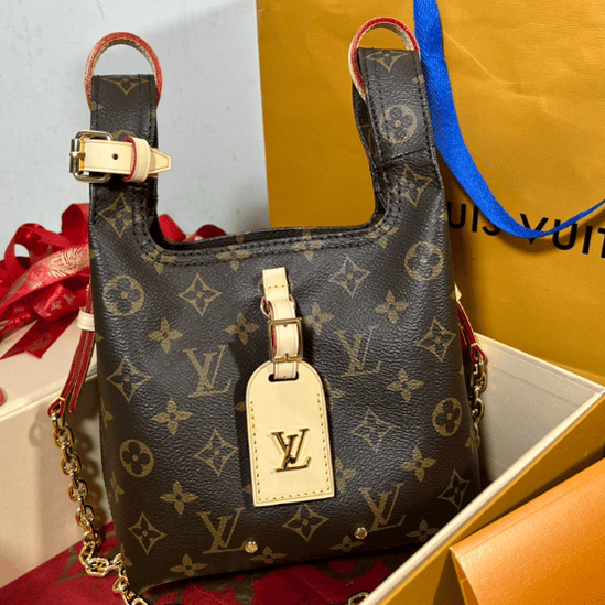 Louis Vuitton Atlantis Vegetable Basket Handbag - Dark Brown 69944 | Sandra Bags