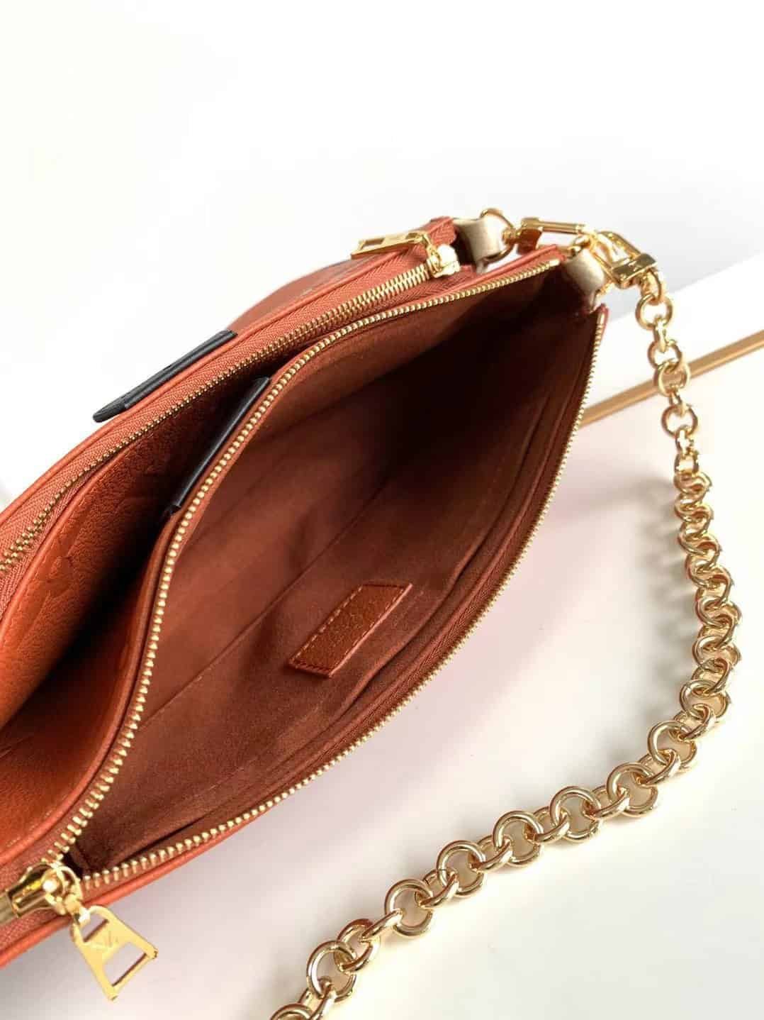 Louis Vuitton Multi Pochette Accessoires Handbag - Brown 65743 | Sandra Bags - Image 5