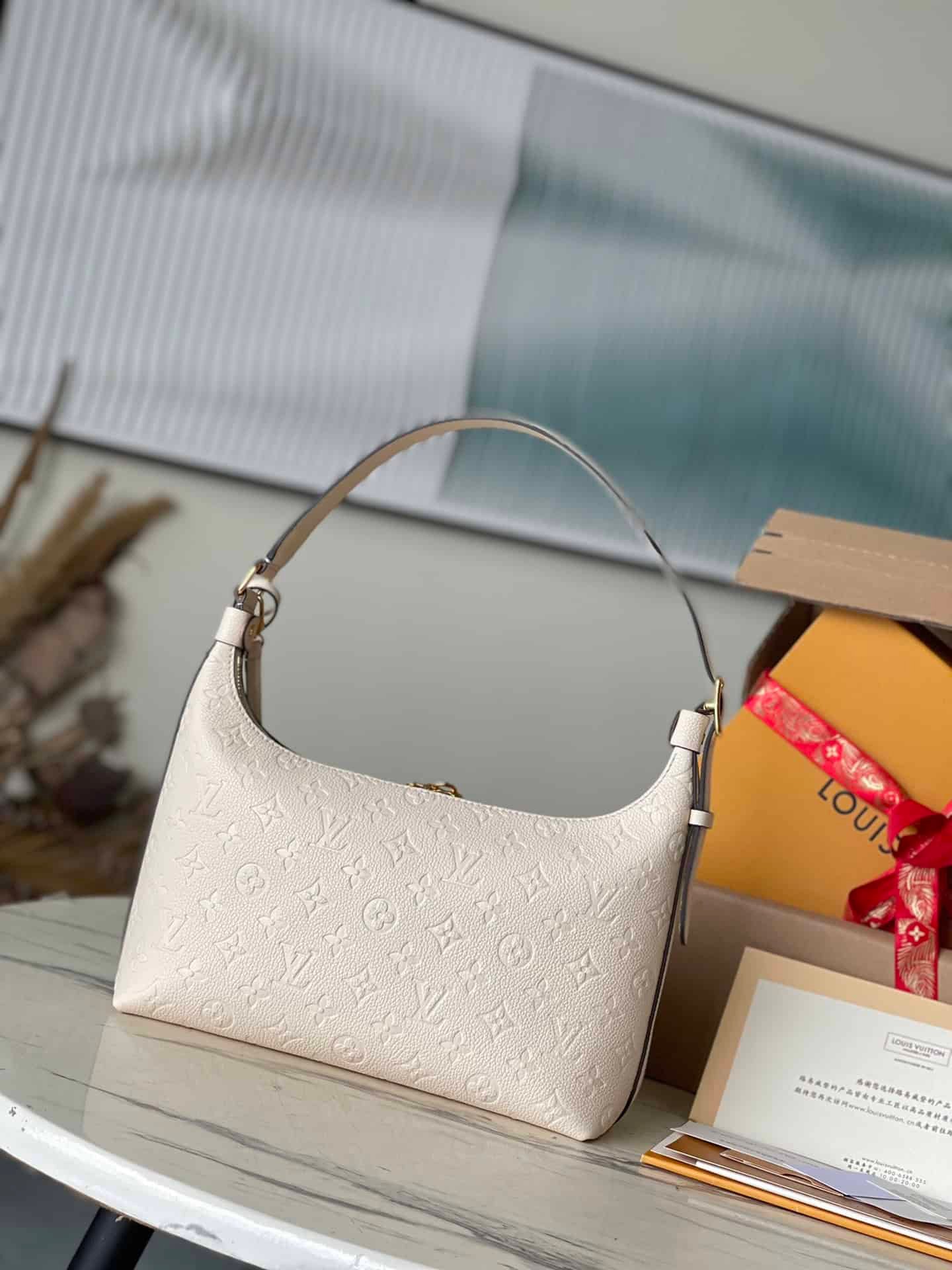 Louis Vuitton Sac Sport Monogram Empreinte Leather Handbag - White 19304 | Sandra Bags - Image 2