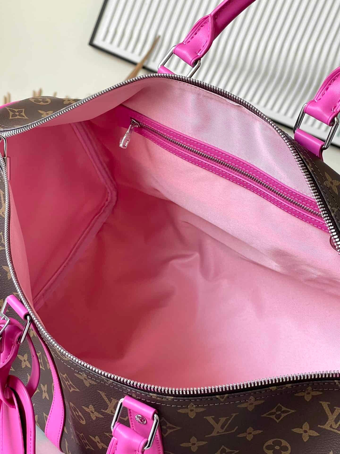 Louis Vuitton Keepall Bandoulière 50 Bag - Pink 88732 | Sandra Bags - Image 2