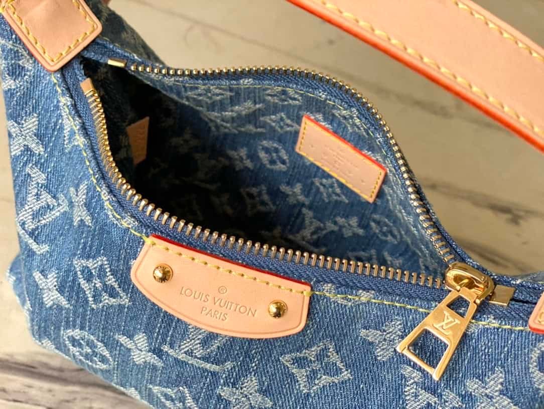 Louis Vuitton Mini Moon Denim Handbag - Blue 21861 | Sandra Bags - Image 2