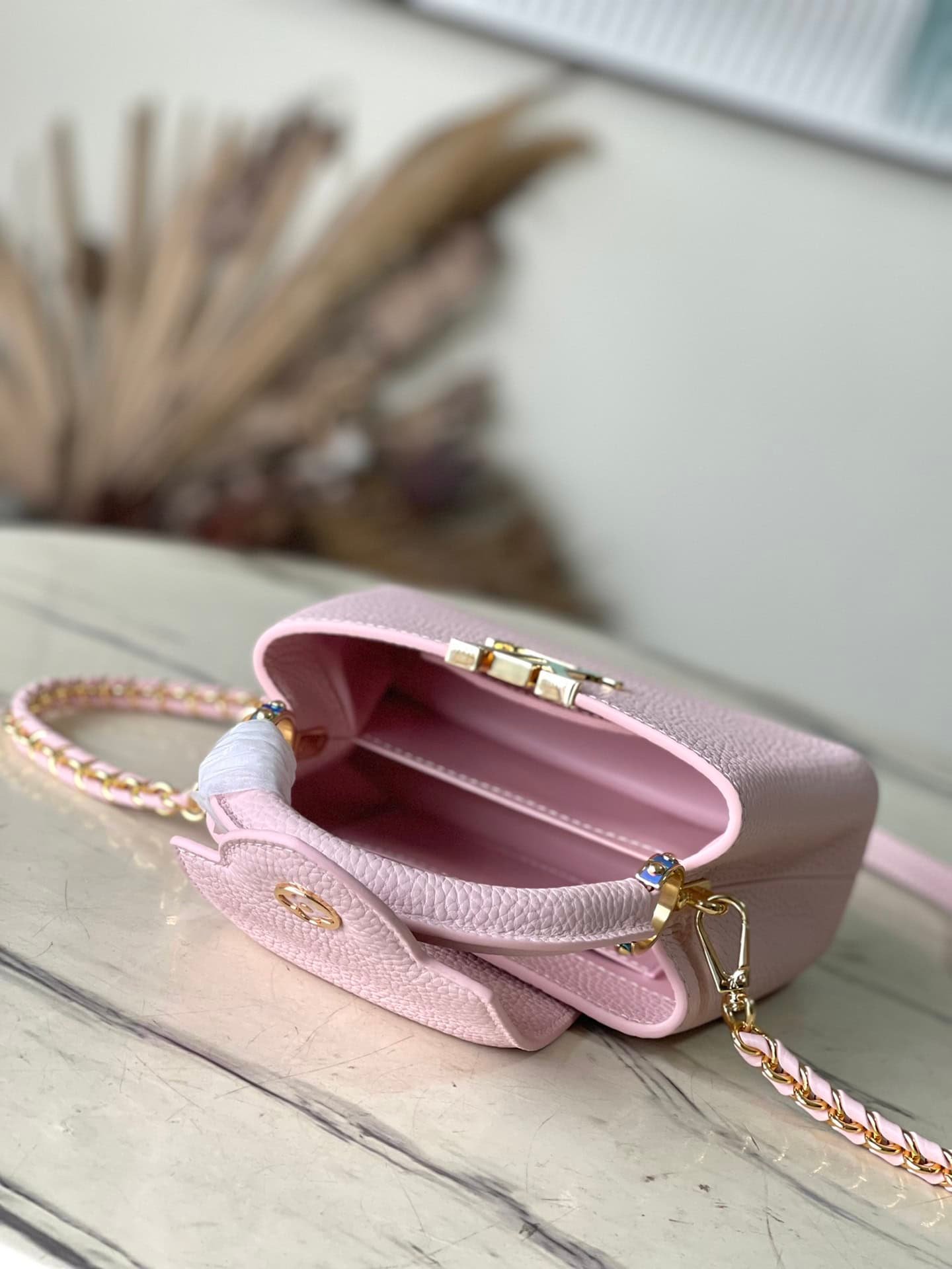 Louis Vuitton Capucines Mini Handbag - Pink 25898 | Sandra Bags - Image 2