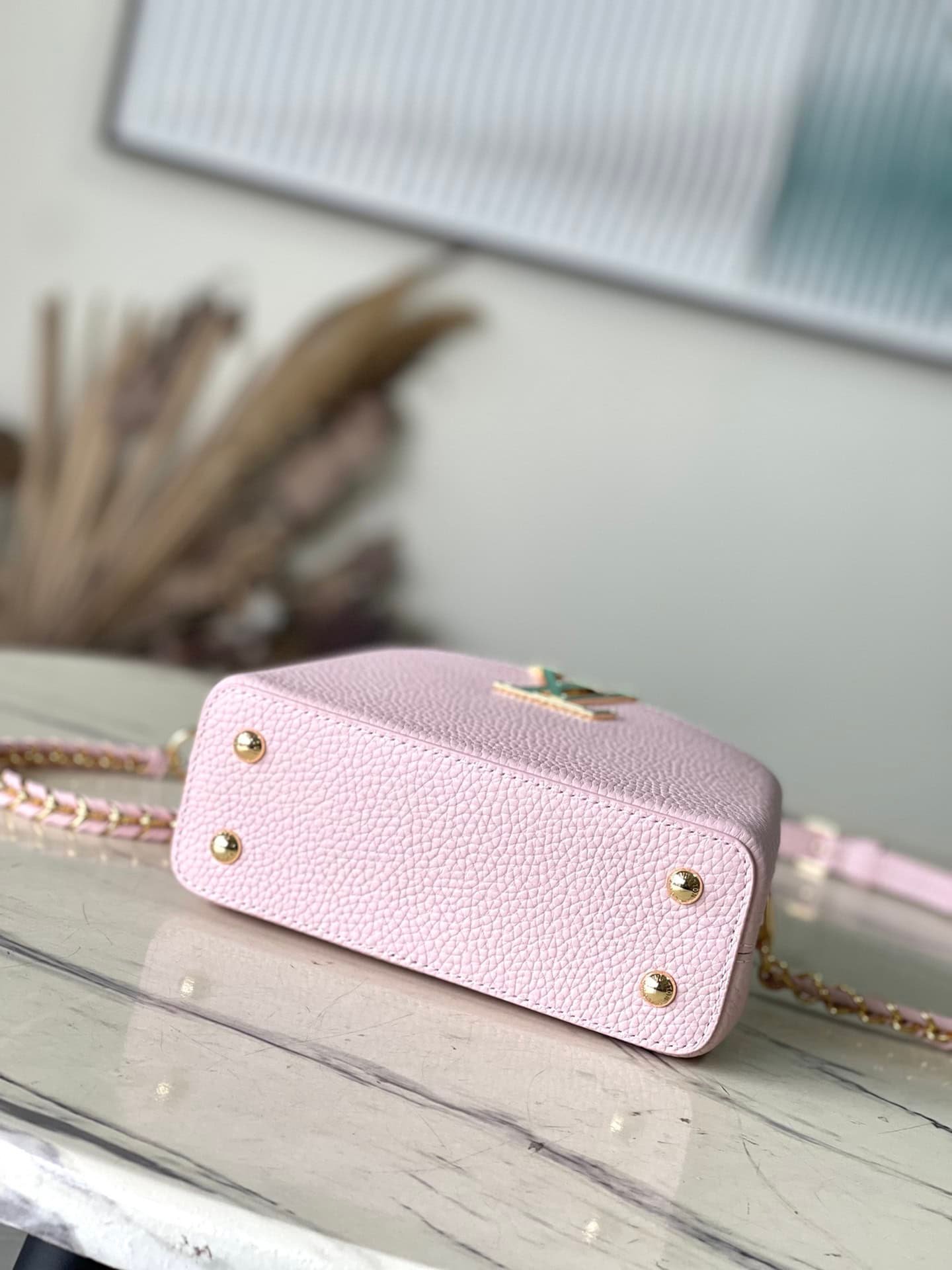 Louis Vuitton Capucines Mini Handbag - Pink 25898 | Sandra Bags - Image 3