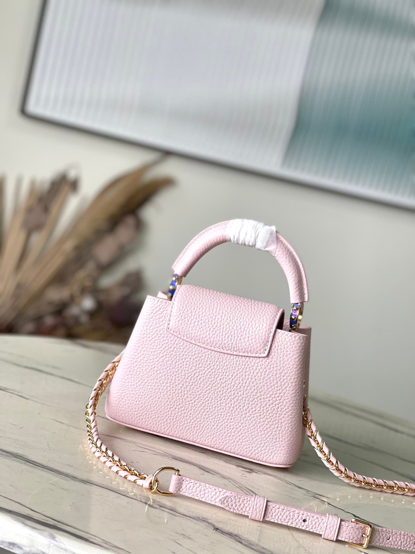 Louis Vuitton Capucines Mini Handbag - Pink 25898 | Sandra Bags - Image 5