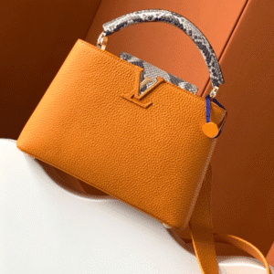 Louis Vuitton Ca Bucines BB Medium handbag - Orange 27318 | Sandra Bags