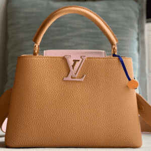 Louis Vuitton Taurillon Leather Capucines BB Medium Bag -  Brown 89753 | Sandra Bags