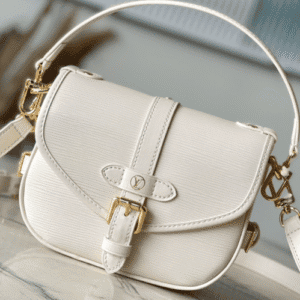 Louis Vuitton Saumur BB Handbag – White 43324 | Sandra Bags