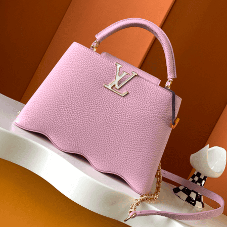 Louis Vuitton Caushell Medium Handbag - Purple 65473 | Sandra Bags