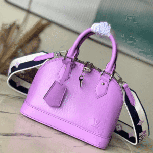 LOUIS VUITTON Nano Alma Handbag - Purple 17021 | Sandra Bags