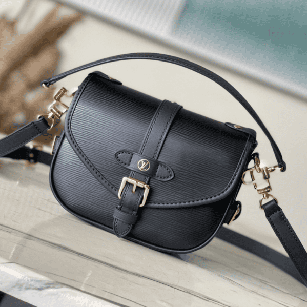 Louis Vuitton Saumur BB Handbag - Black 20677 | Sandra Bags