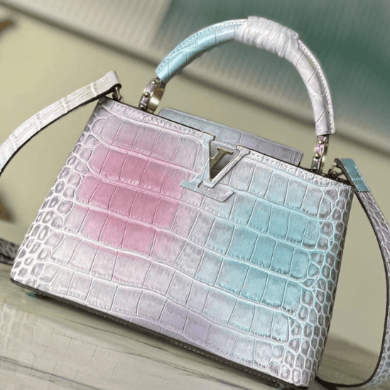 Louis Vuitton Sahara Crocodile Pattern Medium Handbag - Multi 85020 | Sandra Bags