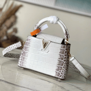 Louis Vuitton Capucines Himalayan Crocodile Pattern Mini Bag 33212 | Sandra Bags
