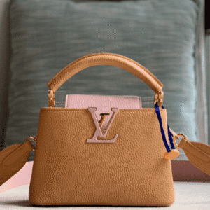 Louis Vuitton Taurillon Leather Capucines BB Mini Bag -  Brown 40750 | Sandra Bags