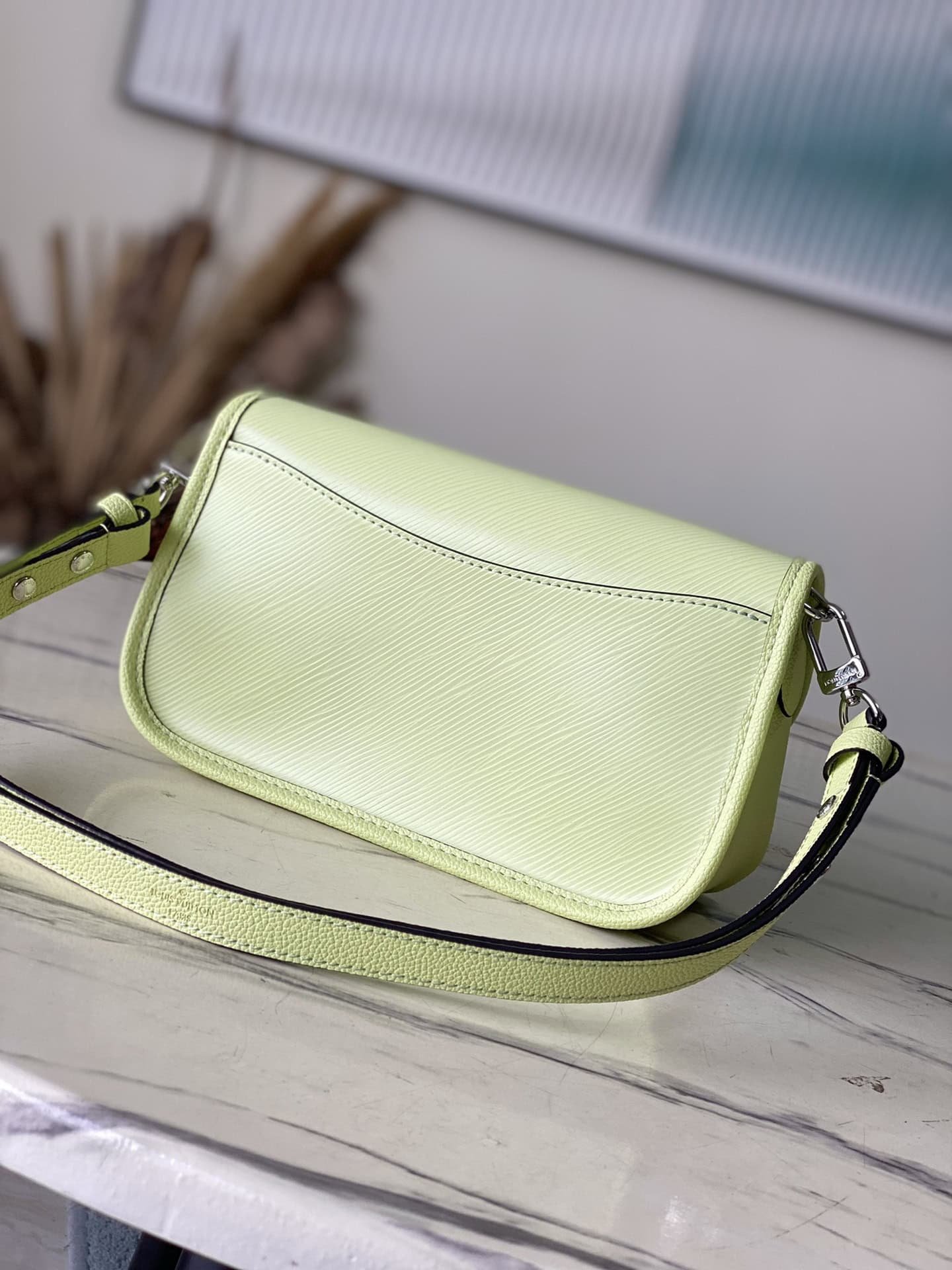 Louis Vuitton Buci Crossbody Bag - Green 56749 | Sandra Bags - Image 4