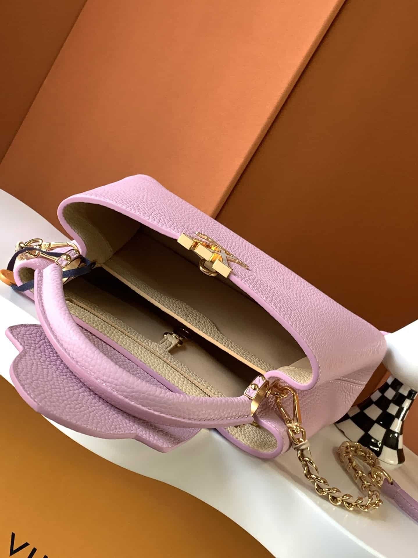 Louis Vuitton Caushell Medium Handbag - Purple 65473 | Sandra Bags - Image 2