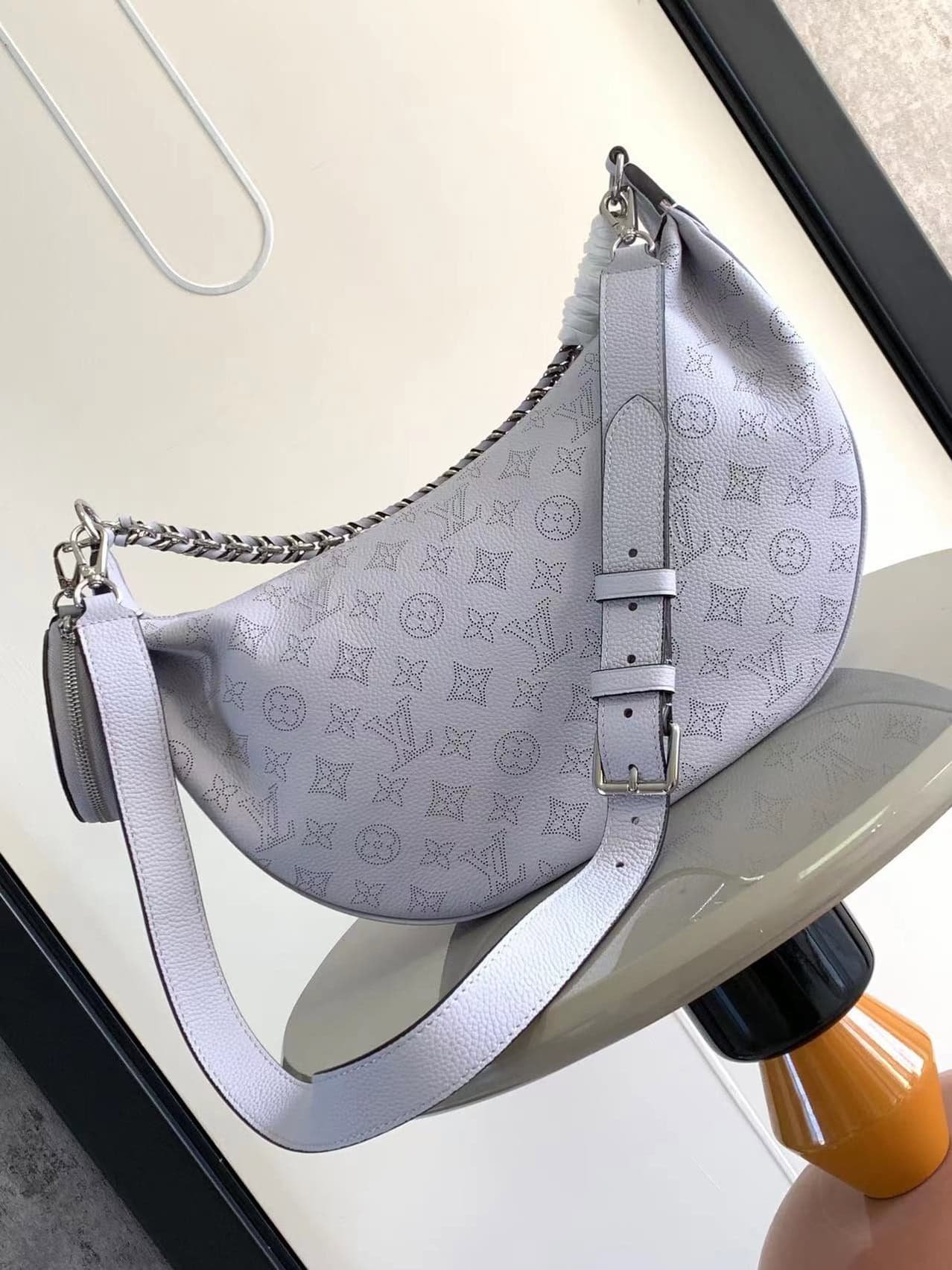 Louis Vuitton Baia Small Handbag - Light Blue 77205 | Sandra Bags - Image 3