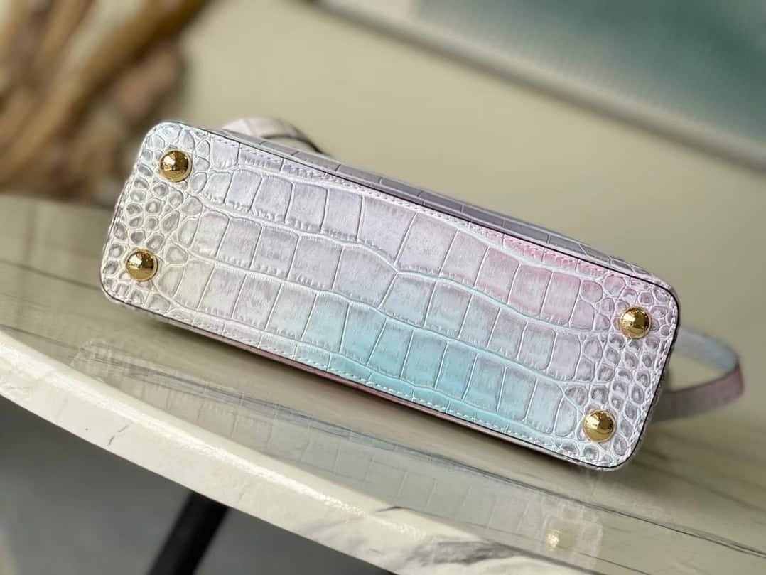 Louis Vuitton Sahara Crocodile Pattern Medium Handbag - Multi 85020 | Sandra Bags - Image 3