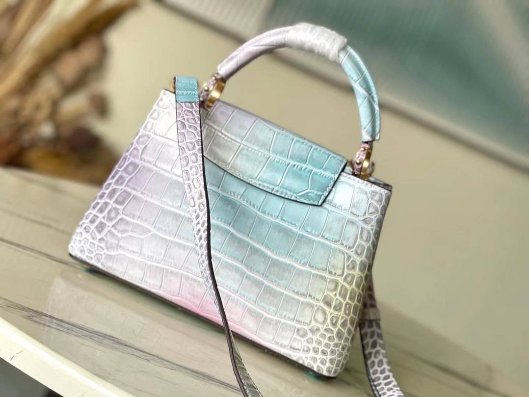 Louis Vuitton Sahara Crocodile Pattern Medium Handbag - Multi 85020 | Sandra Bags - Image 4