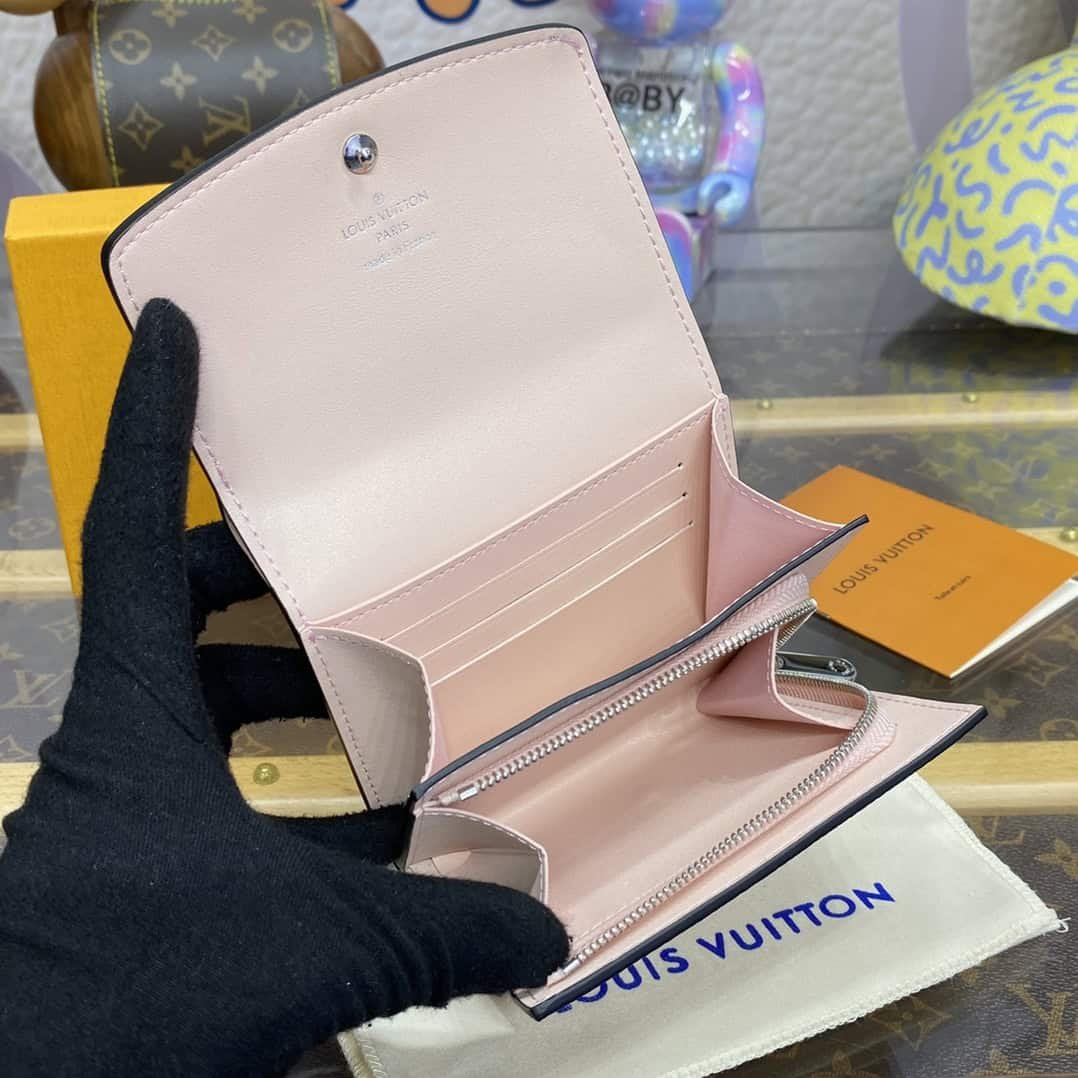 Louis Vuitton LUIRIS COMPACT Short Wallet - Pink 69110 | Sandra Bags - Image 2